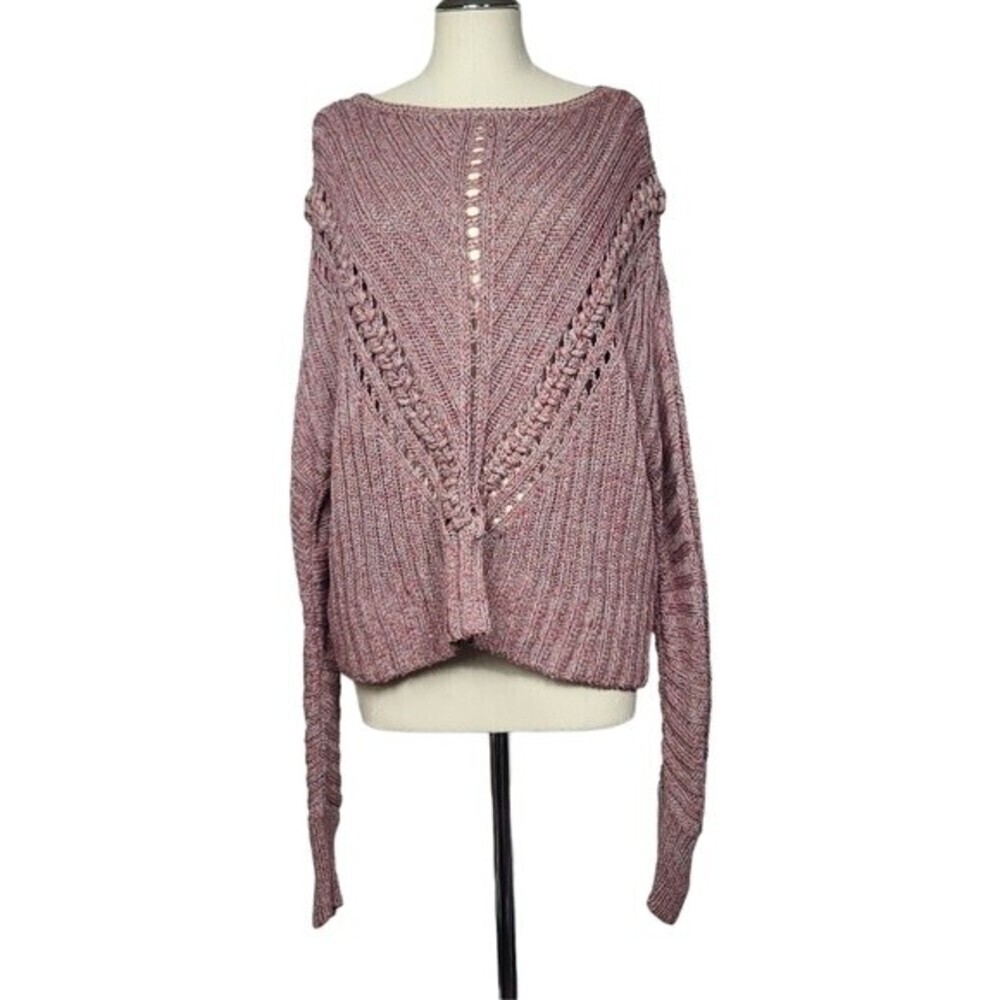 Rag & Bone Roman Chunky Marled Knit Sweater M